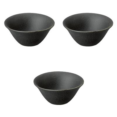 Setomonohonpo (Setomonohonpo) Set van 3 Ronde Kleine Schalen in Bizen-stijl [11,5 x 5,5 cm] | Kleine Schalen, Keramiek