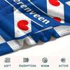 1 Stück Individueller Name SC Heerenveen Gemustert Flanell Decke Geeignet für Alle Jahreszeiten für Heimdekoration Wärme und Komfort Geschenke Urlaubsgeschenk_xia