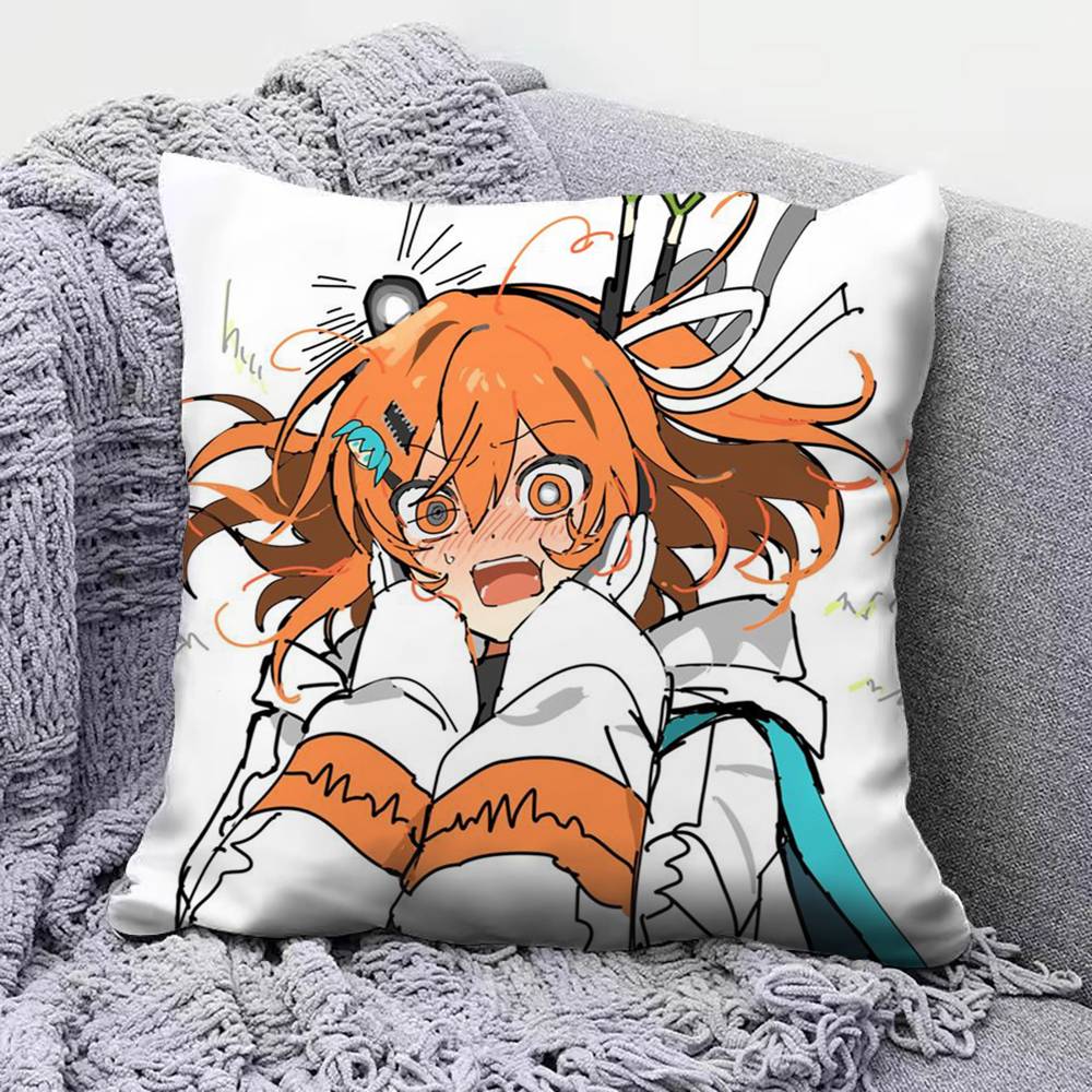 adachi rei Pillow Covers Home Sofa Cushion Covers and Aecorative Custom