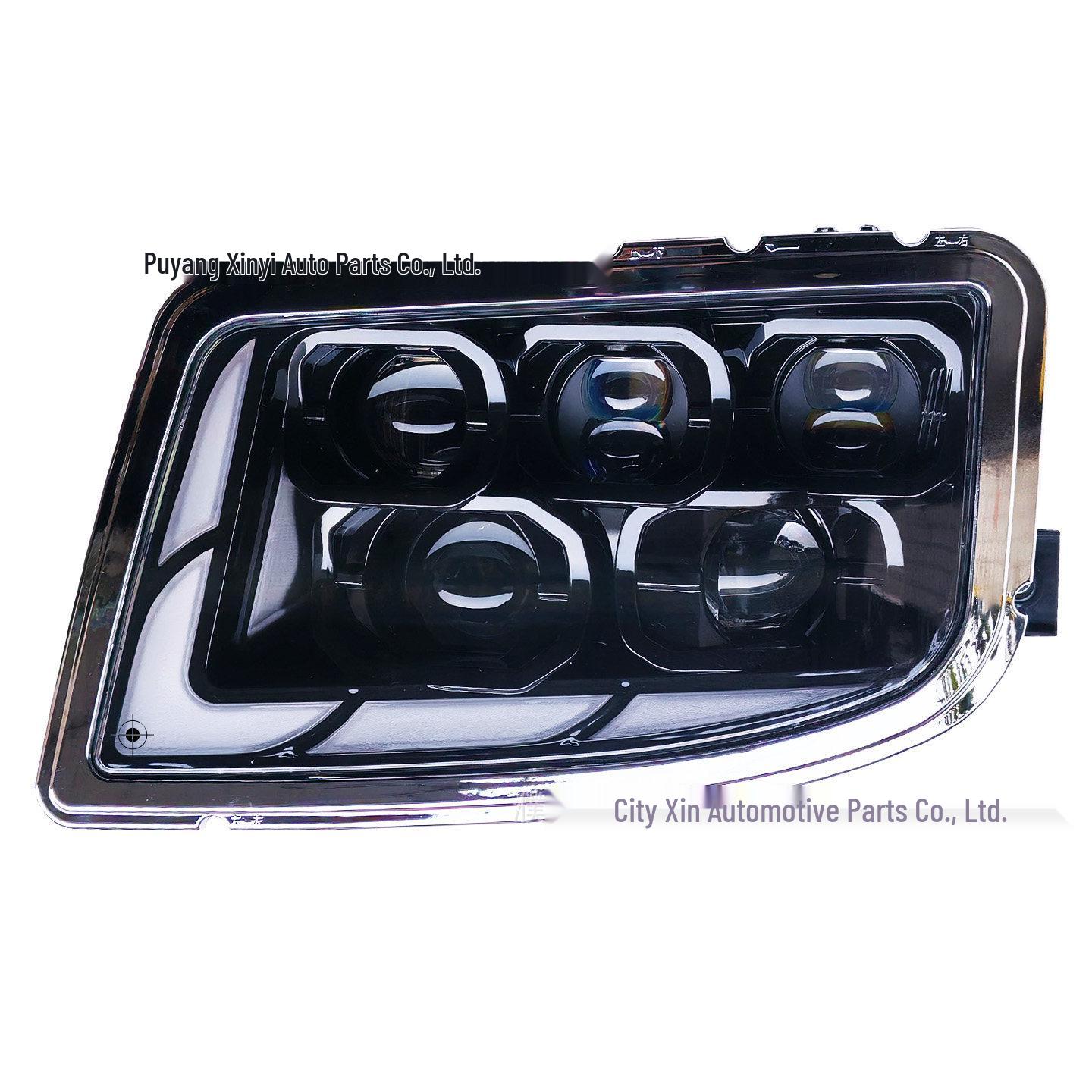 Foton GTL LED Laser Headlight Assembly: 4 Low Beams, 8 High Beams, Super Bright, Adaptive Front-Lighting, Smart Eye Edition. Foton GTL 2018 Left Headlight Assembly