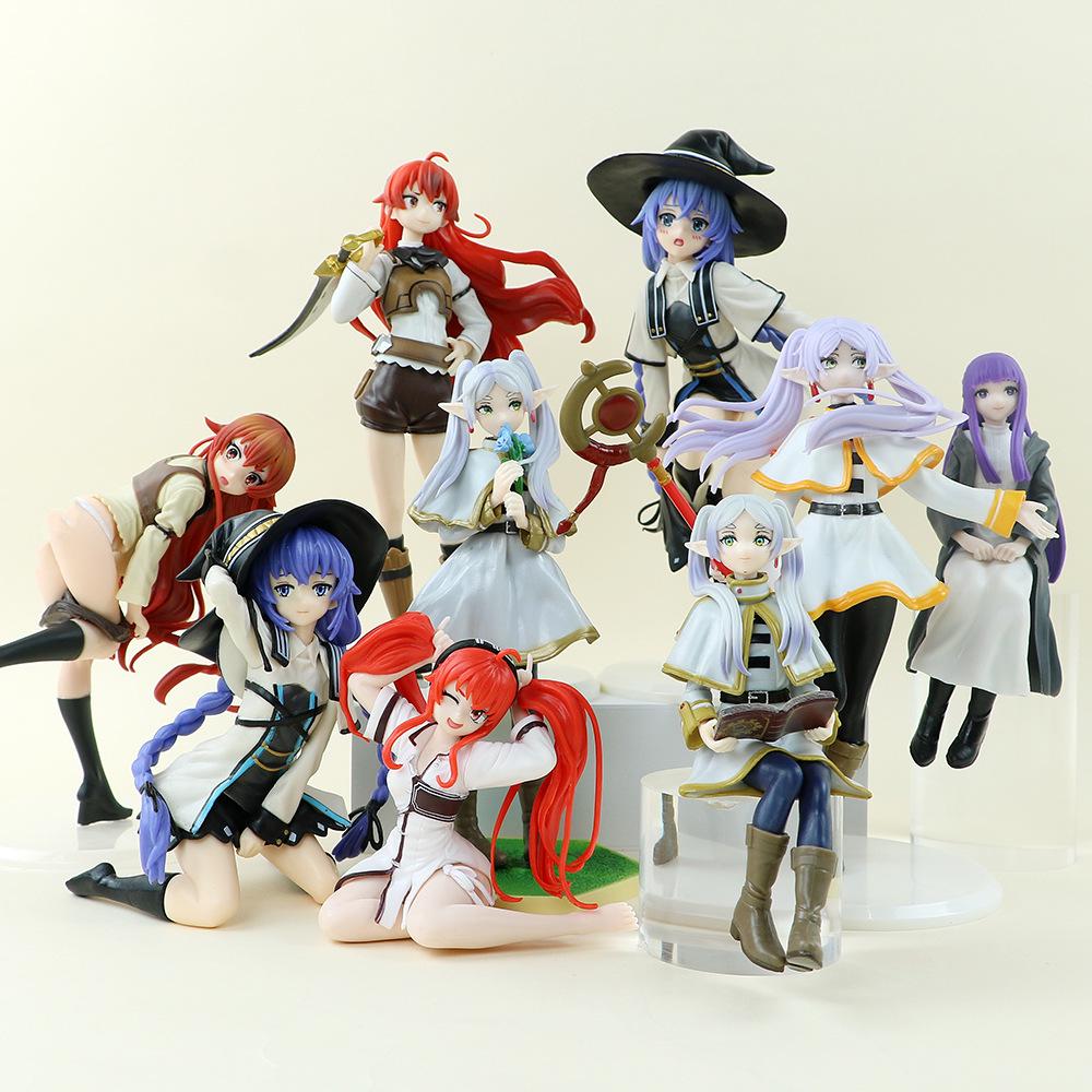 Bishoujo Figure Collection: Hatsune Miku, Frieren, Mushoku Tensei & Elaina Figurine