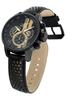 Watch S1 Rally Quartz 48mm Case Gold Black Leather Strap Black Dial 19289 [Invicta] Men's [Item]