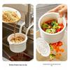 Hanging Kitchen Utensil Holder & Food Residue Filter Basket