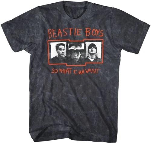 Beastie Boys - Beastie Boys - So What Cha Want T-Shirt - Large Black Mineral Was M
