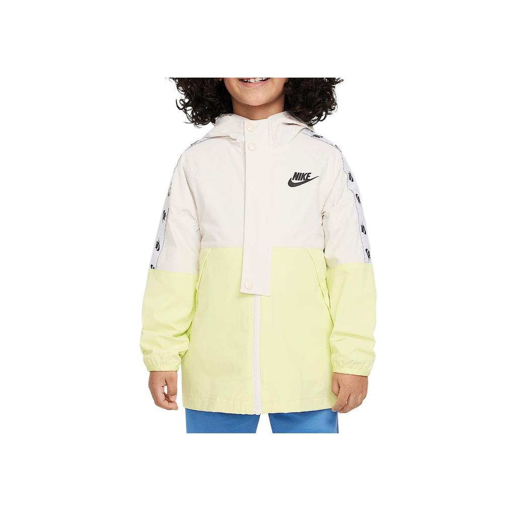 Nike Jacket Comfortable Versatile Hooded Skin-Friendly Kids jackets Light-Brown IB8162-104