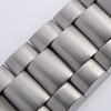 Quality Watchband 20mm 22mm Silver Stainless Steel Watch Band For Omega Strap Seamaster 600 Speedmaster Planet Ocean Belt