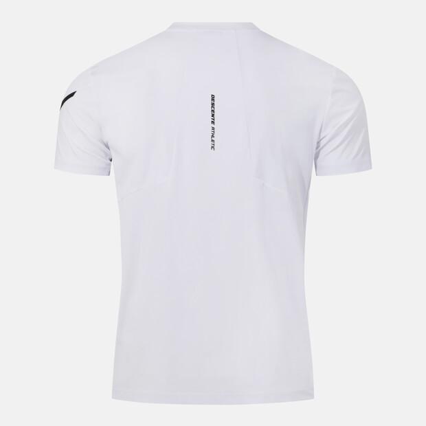 DESCENTE Training Cooling Tricot Short Sleeve T-Shirt White Sr211Tts41 (A Type)