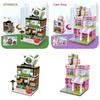 High-quality Abs Plastic Building Blocks Compatible With City Street Scene