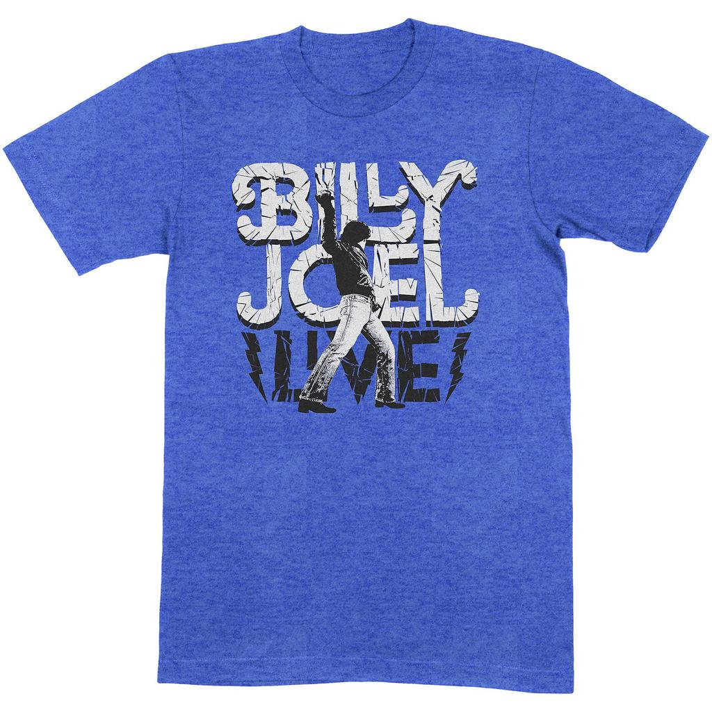 Billy Joel Unisex Adult Glass Houses Live Cotton T-Shirt