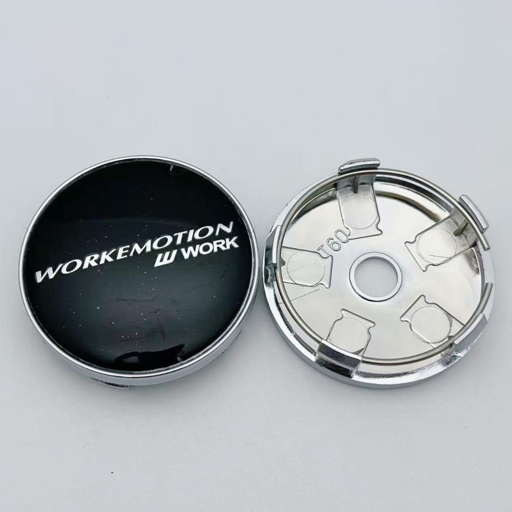 

4pcs 60MM 56MM W Work Emotion Logo Emblem Badge Car Wheel Center Caps Wheel Rim Hubcaps Auto Hub Center Cover Car Accessories W Work Emotion Badge&4pcs Wheel Cap