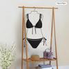 10PCS Iron Swimsuit Hangers,Black/Rose Gold Hourglass-shaped Swimsuit Display Hangers for Hanging Swimsuits