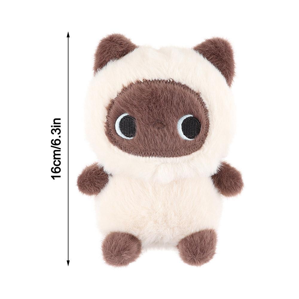 Elephant Plush Companion Doll 16cm Animal Plush Toy Kawaii Stuffed Animal Pillow  Sleeping Gift