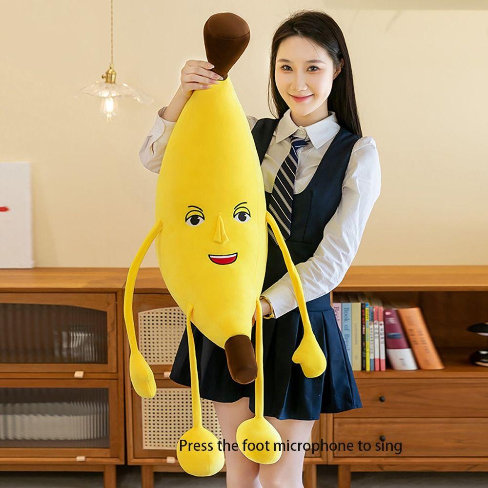 

65-110 см плюшевая подушка мягкая игрушка кукла новая мягкая подушка банан подарок 85cm