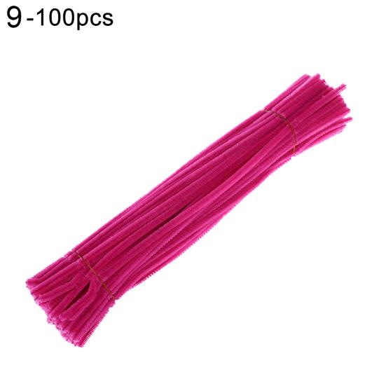 100 Stück Chenille Stiele Pfeifenreiniger Twist Rods Kinder DIY Handwerk Lernspielzeug