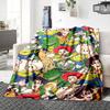 1Pc Toy Story Characters Blanket Soft Throw Blanket For Home Bedroom Bed Sofa Travel Office Solid Christmas Blanket