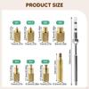 Heat Set Insert Tool Installation Kit M2 M2.5 M3 M4 M5 M6 M8 Replaceable Sturdy Supplies 936 Adapter