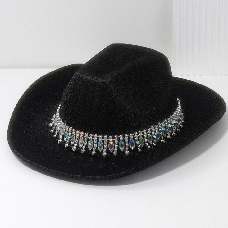 Wedding Gown Hat Solid Color Hat Musical Festival Hat Unisex Accessory Outdoor for Parties and Weddings