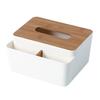 Tissue Box Cover PP Fiberboard Simple Fashionable Facial Paper Dispenser Box for Bedroom Living Room Kitchen