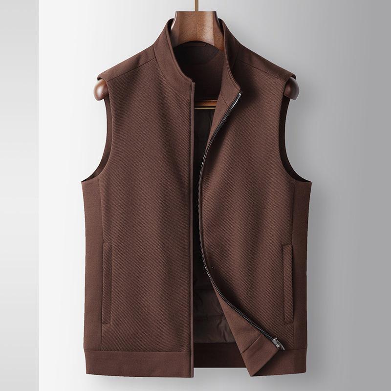 Vīriešu modernas baltas zoss dūnu veste