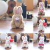 Keychain Rabbit Plush Bunny Pp Cotton Fill Valentines Day Gift Bag Decoration