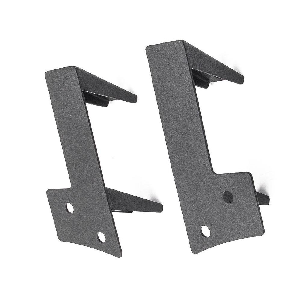 Jeep Wrangler A-Pillar Spotlight Bracket - Single/Double Layer Hood Mount