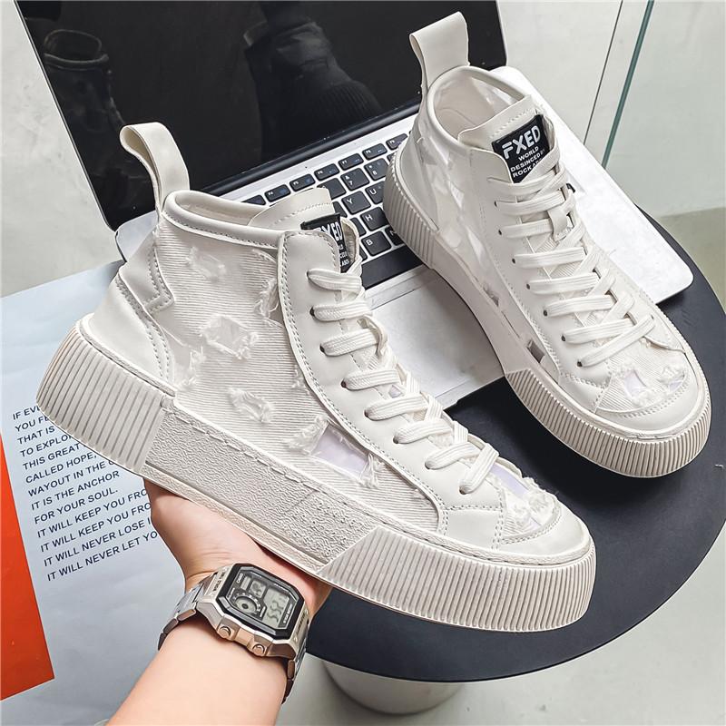 Men's Casual Shoes Canvas Loafers Sports and Leisure Shoes for Me Apring and Autumn Soft and Comfortable Skateboard Loafers