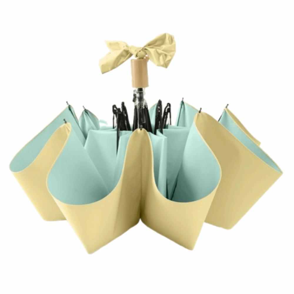 UV Protection Color Glue Umbrella Thickened All-weather Rain or Shine Folding Umbrella UPF 50+ Lightweight Travel Rain Umbrella