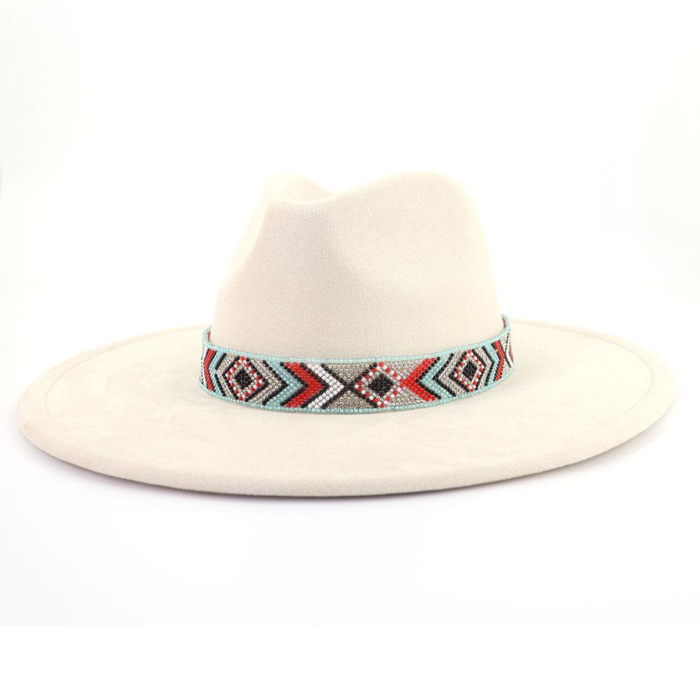 Suede Fedora Hat Autumn Black Big brim Jazz Hat Suede 2023 Latest Wholesale Jazz Hat for Men and Women Fedora sombrero hombre