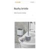 WORTHBUY Long Handle Plastic Toilet Brush With Drain Base Punch-Free Wall Mounted WC Toilet Cleaning Brush Bathroom Accessories