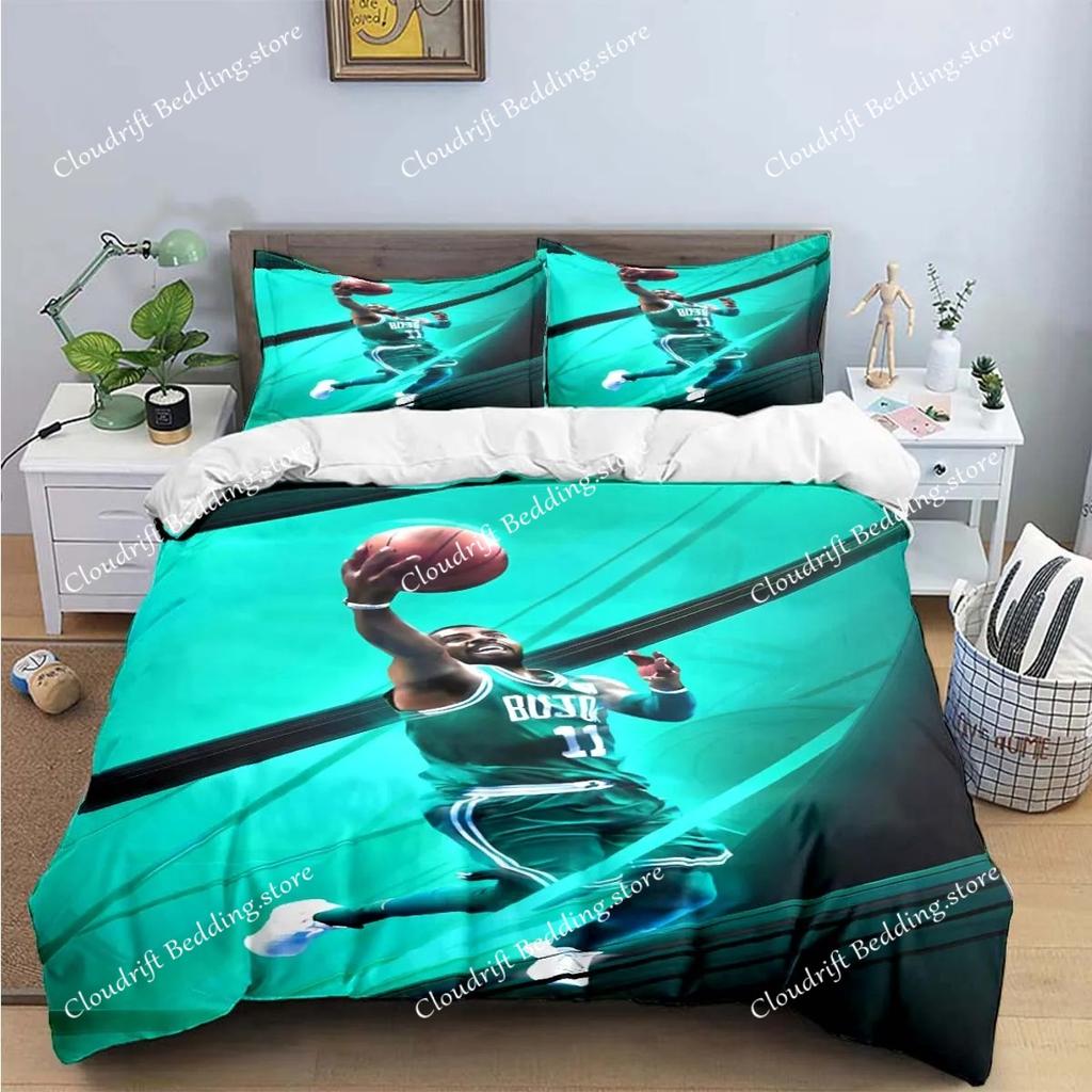 Fashion Basketball Star K-Kyrie Irving Print Bedding Sets Bed Supplies Set Duvet Cover Bed Comforter Set Bedding Set Luxury Gift