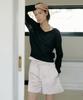 OCTETTE Loose Satin Shorts_2Color