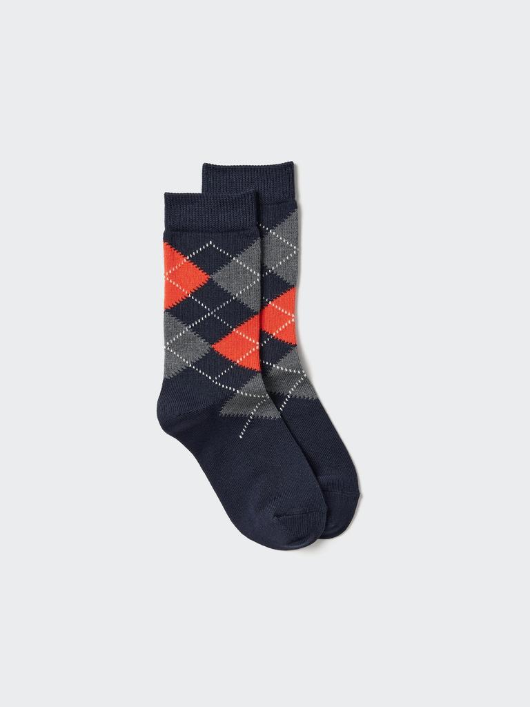 Uniqlo Heattech Socks Argyle
