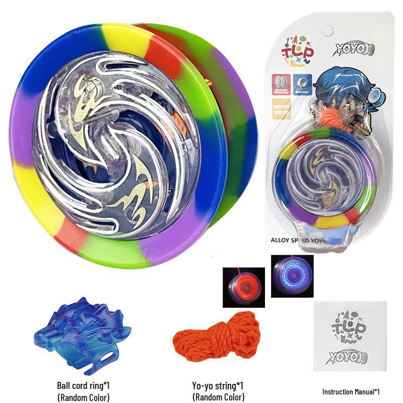 Alloy Luminous Yo-Yo for Kids - Competition Grade, Sleep & Live Play 