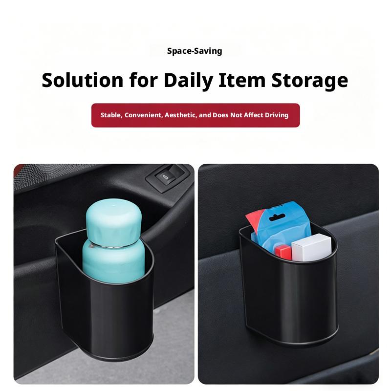 Car Door Cup Holder Box Universal Drink Rack Storage Bin Clamp Design Auto Seat Back Water Cup Support Organizer Pockets Goods
