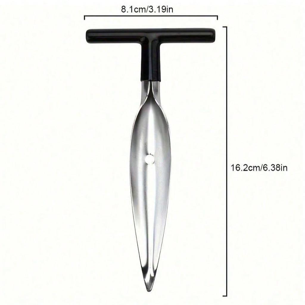 Tragbarer Kokosnussöffner aus Edelstahl Enthält Bohrer, Spatel, Ideal für Outdoor-Camping