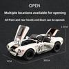 1:22 Shelby Cobra RWB 993 Miniature Toys Alloy Diecast Model Car Doors Opened Sound Light Pull Back Sportscar Exquisite Ornament