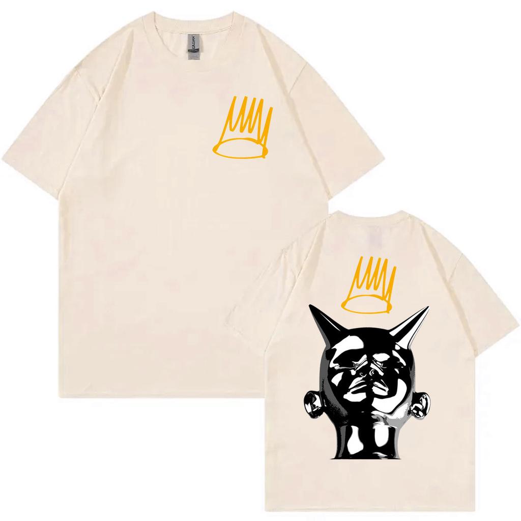 Rapper J Cole Born Sinner Merch Tričko Módní Hip Hop Krátký Rukáv Pánská Dámská Vysoce Kvalitní Bavlna Oversized Trička