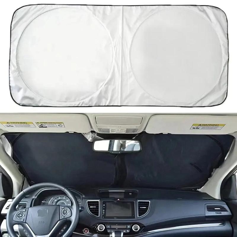 Car Windshield Sun Shade Anti-UV Interior Protector Folding Sunshade Cover Visor Auto Accessories Windscreen ParasolWindshield Sunshades 1