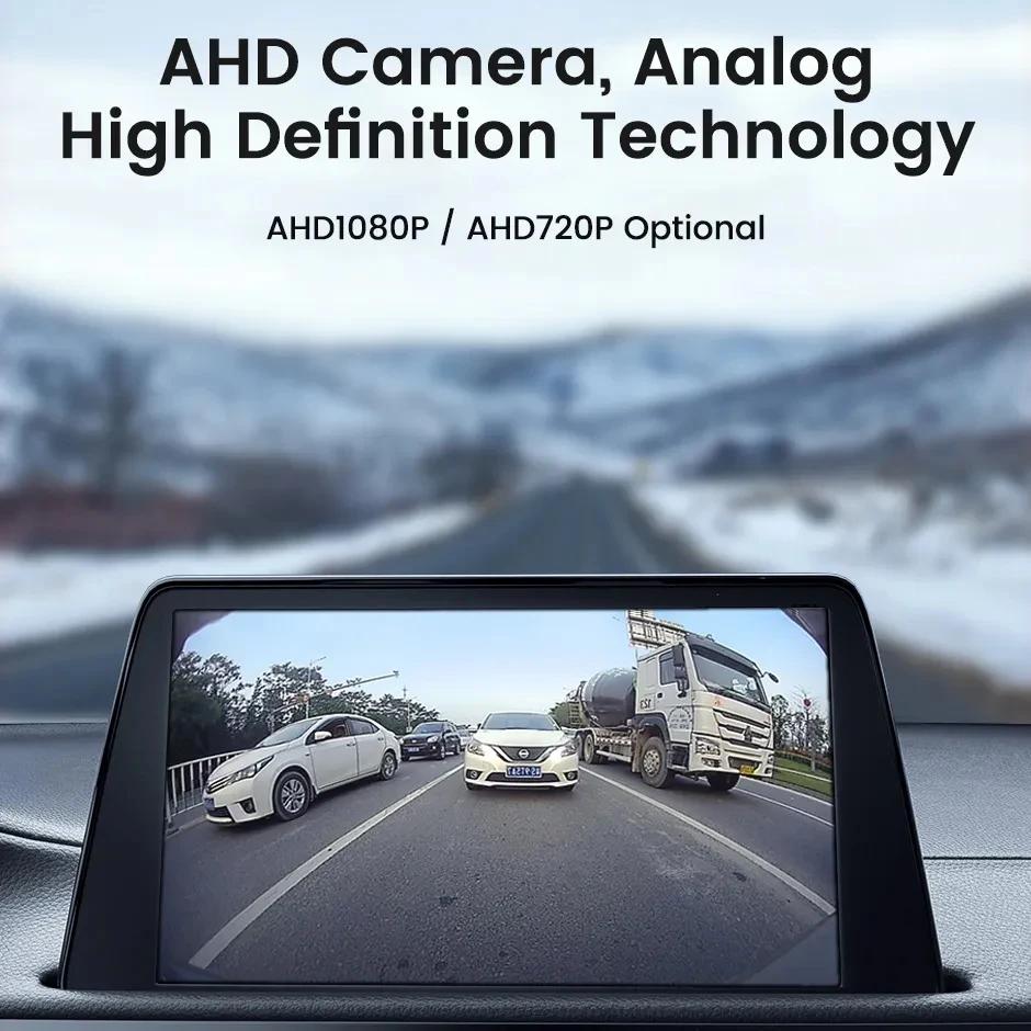 AHD Full HD Night Vision Rear View Backup Camera 1080P 720P Reversing Front Side For Truck Bus Heavy Vehicle RV Lorry Van Pickup