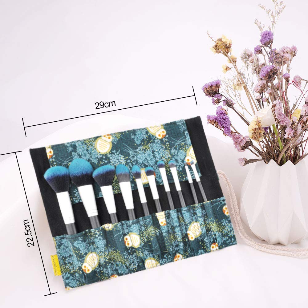 MSQ Professional Makeup Brush Includes Blush Eyeshadow and Face Features a Wide Range of Bristles and a Storage Box for Easy A Great Gift Super Soft