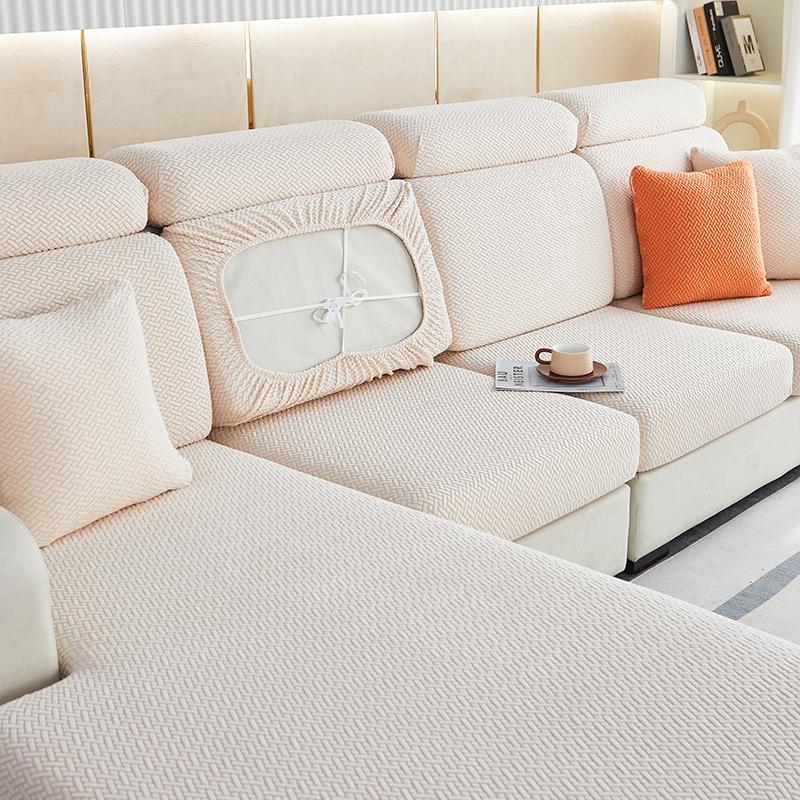 Sofa Seat Cushion Cover Removable Living Roomastic Sofas Cushion Case Pets Kids Washable Furniture Protector Covers