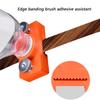 Manual Edges Bander Gluing Spreader for Uniform Coating On Wood Panels Furniture Edges Adjustable Width for DIY Use