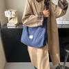 Women's bag Crossbody bag Corduroy tote bag New shoulder bag Korean version Fashion simple large capacity casual shoulder bag