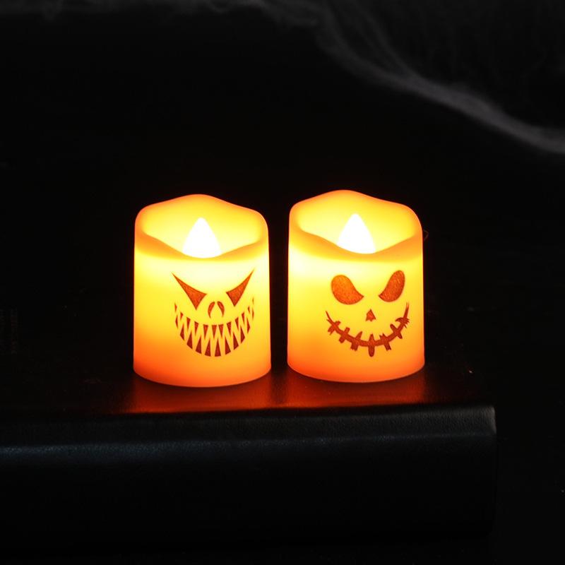 Halloween LED Ghost Hand Candle Light Simulation Electronic Candle Atmosphere Decoration Night Light