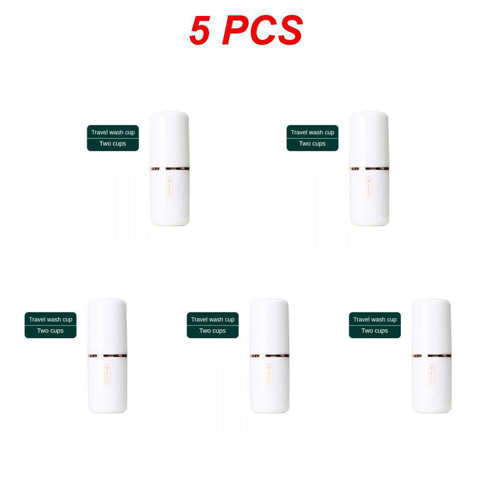 Travel Portable Toothbrush Cup Bathroom Toothpaste Holder Storage Case Box Organizer Travel Toiletries Storage Cup Mouthwash Cup