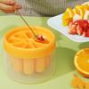 8 Holes Easy Release Ice Molds, Diy Popsicle Maker With Quick Freezing Technology For Home Ice Bars, Homemade Ice Cream Mold