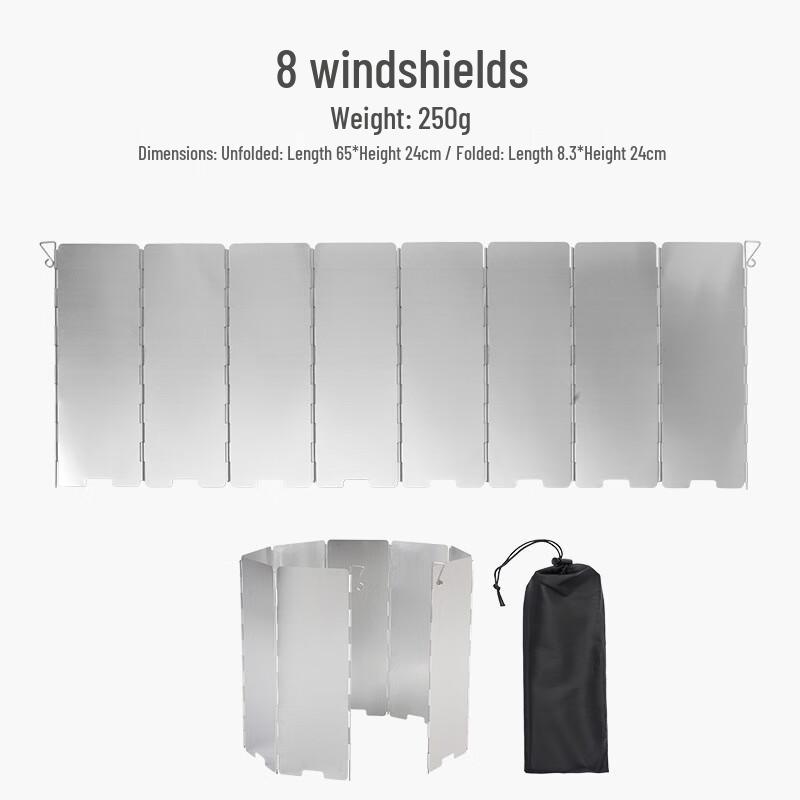 Outdoor Camping Stove Windshield