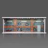 Simulation Garage Scene Model With Lights Car Model Display Box Parking Lot Model  Zinc Zinc Alloy Car