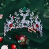 2025 Neue Modische Weihnachts-Krone Unisex Weihnachts-Requisite Tiaras Geeignet für Feiertags-Zusammenkünfte Abendessen Tragen Weihnachtsgeschenk