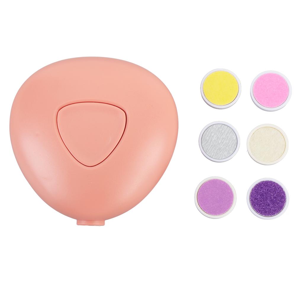 Electric Infant Nail Trimmer Scratch Proof Electric Safe Infant Nail File Grooming Kit with 6